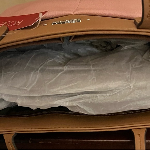 Rossetti handbag Pink and Tan new with tags - Picture 7 of 11
